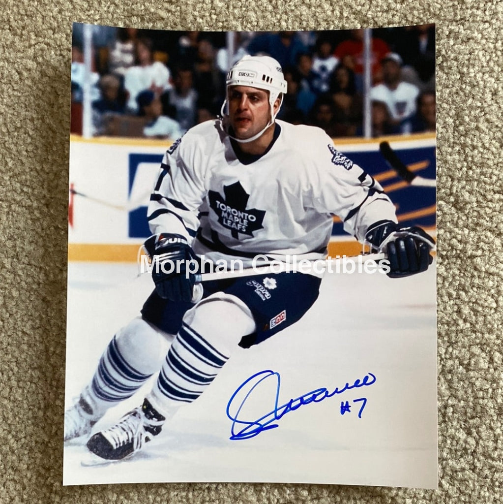 Sergio Momesso - Autographed 8X10 Photo Toronto Maple Leafs