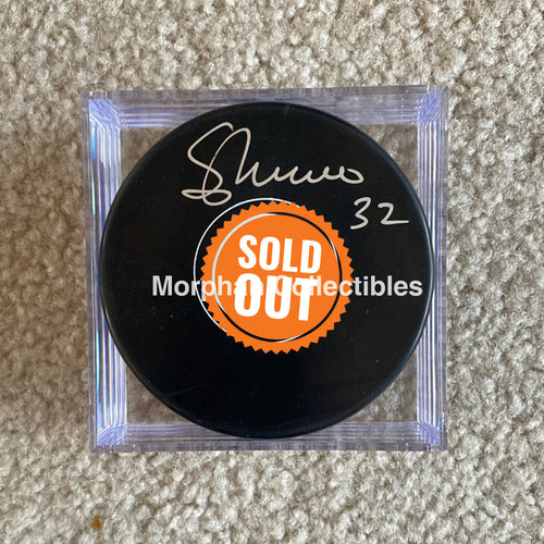 Sergio Momesso - Autographed Puck New York Rangers