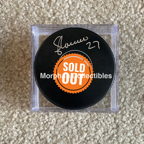 Sergio Momesso - Autographed Puck St Louis Blues