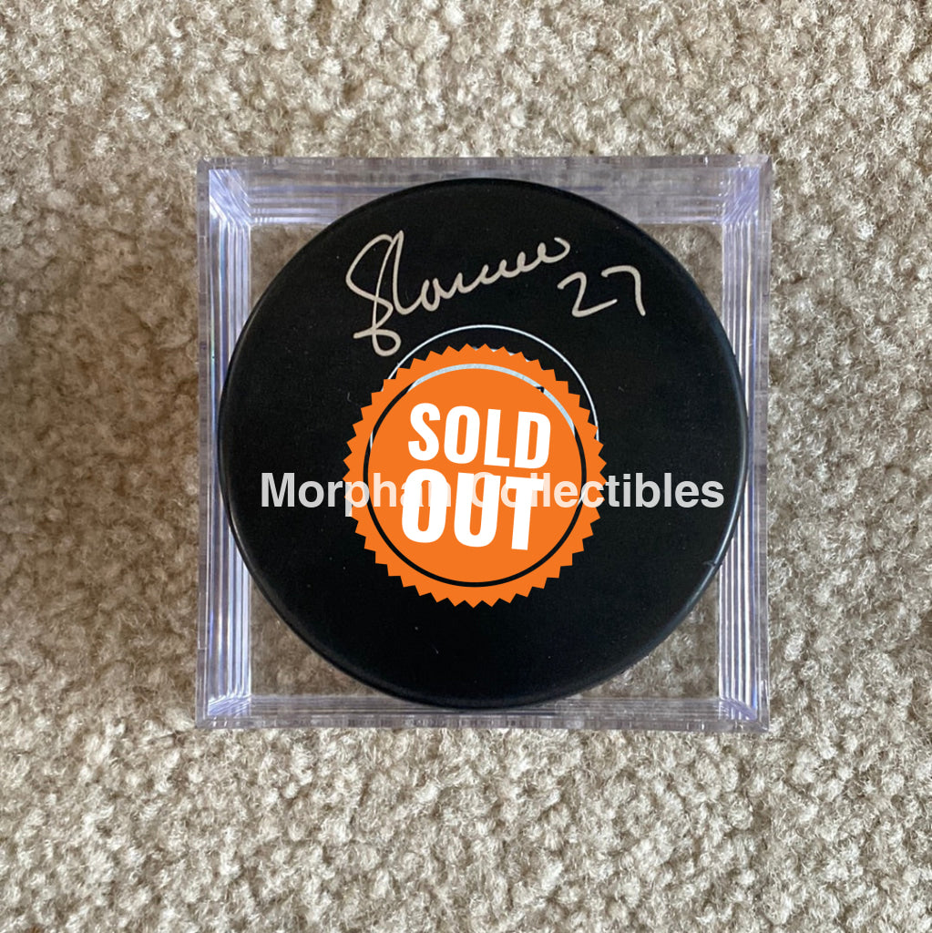 Sergio Momesso - Autographed Puck St Louis Blues