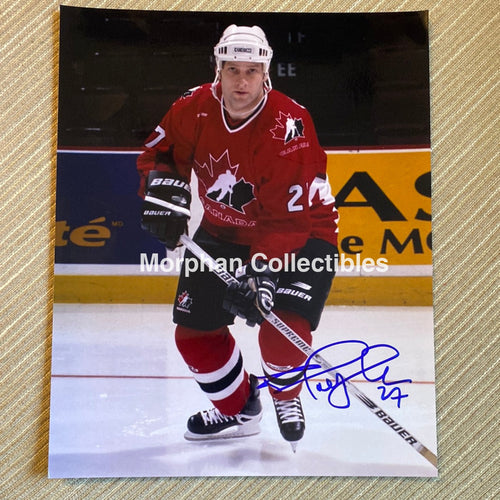 Shayne Corson - Autographed Canada 8X10 Photo