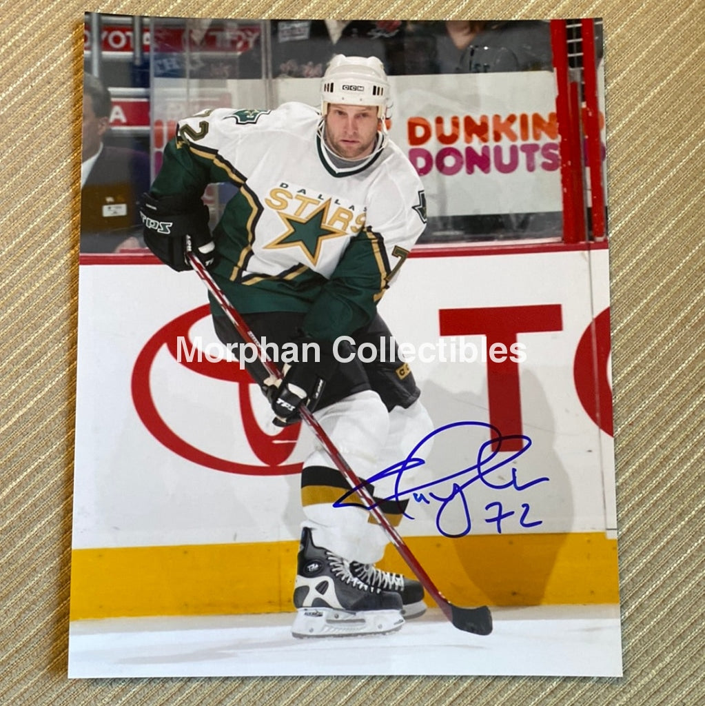 Shayne Corson - Autographed Dallas Stars 8X10 Photo