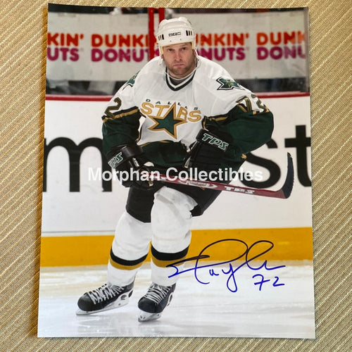 Shayne Corson - Autographed Dallas Stars 8X10 Photo