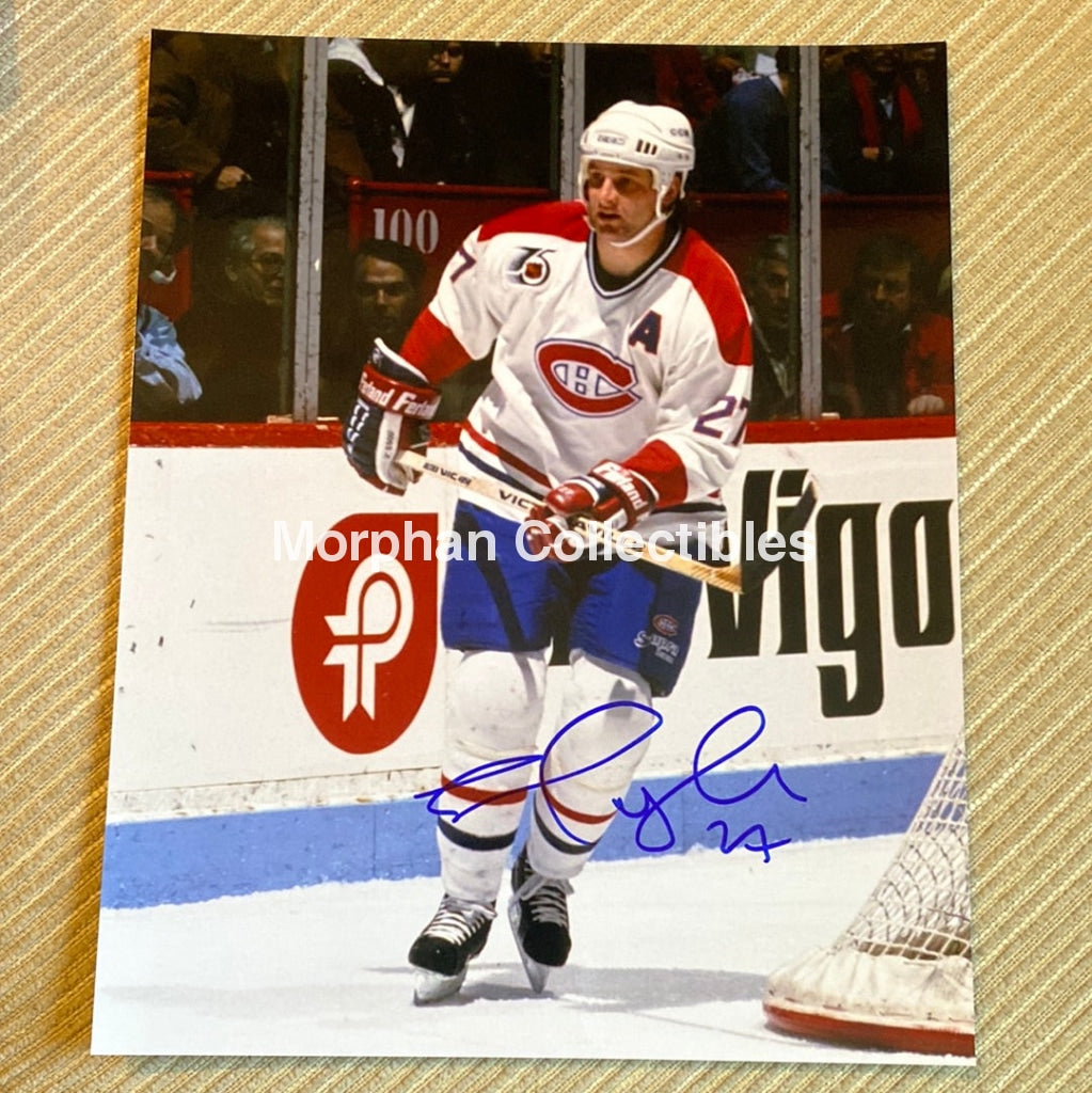 Shayne Corson - Autographed Montreal Canadiens 8X10 Photo