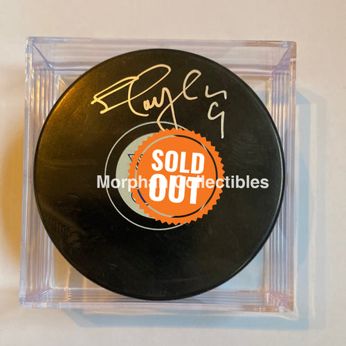 Shayne Corson - Autographed St Louis Blues Puck