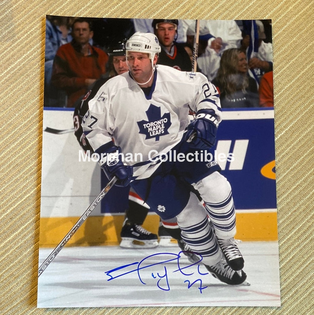 Shayne Corson - Autographed Toronto Maple Leafs 8X10 Photo