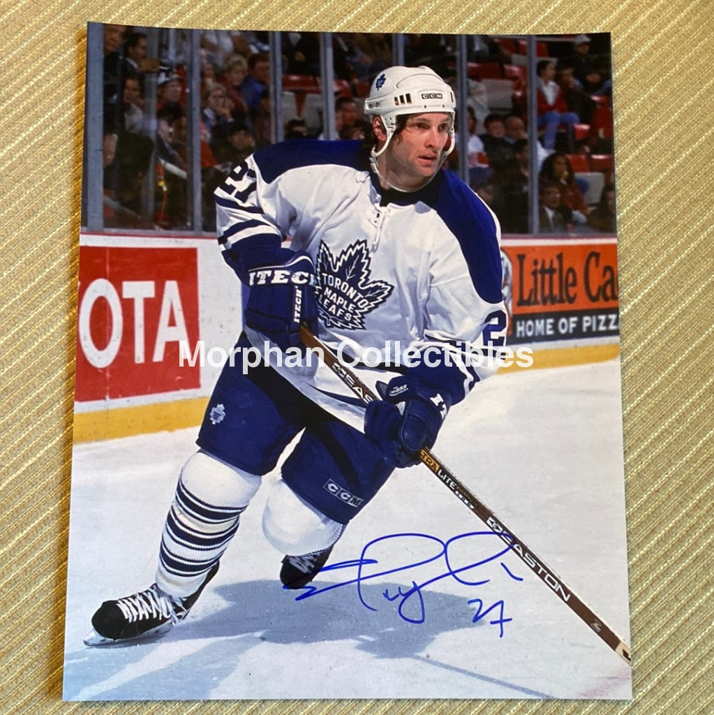 Shayne Corson - Autographed Toronto Maple Leafs 8X10 Photo