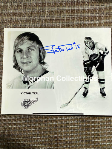 Skeeter Teal - Autographed 8X10 Photo Fort Worth Red Wings