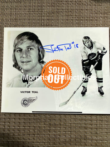 Skeeter Teal - Autographed 8X10 Photo Fort Worth Red Wings