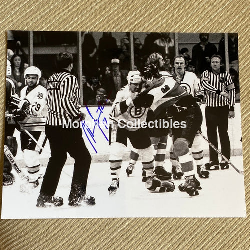 Stan Jonathan - Autographed 8X10 Photo Boston Bruins