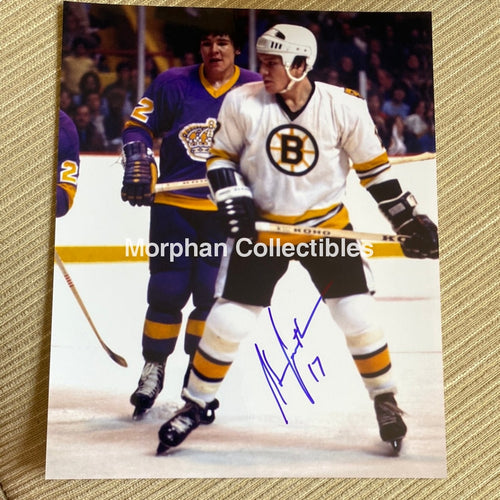 Stan Jonathan - Autographed 8X10 Photo Boston Bruins