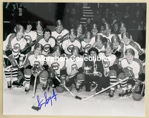 Steve Stoyanovich Signed Photos College Team Picture Card