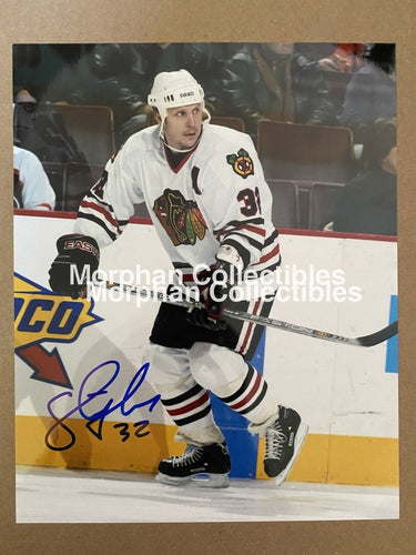 Steve Thomas - Autographed Photos Chicago Blackhawks #1 Photo