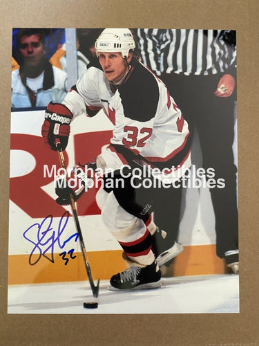 Steve Thomas - Autographed 8X10 Photo New Jersey Devils