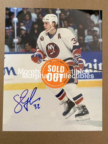 Steve Thomas - Autographed 8X10 Photo New York Islanders