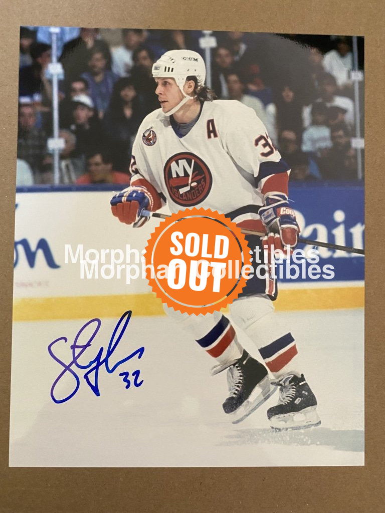 Steve Thomas - Autographed 8X10 Photo New York Islanders