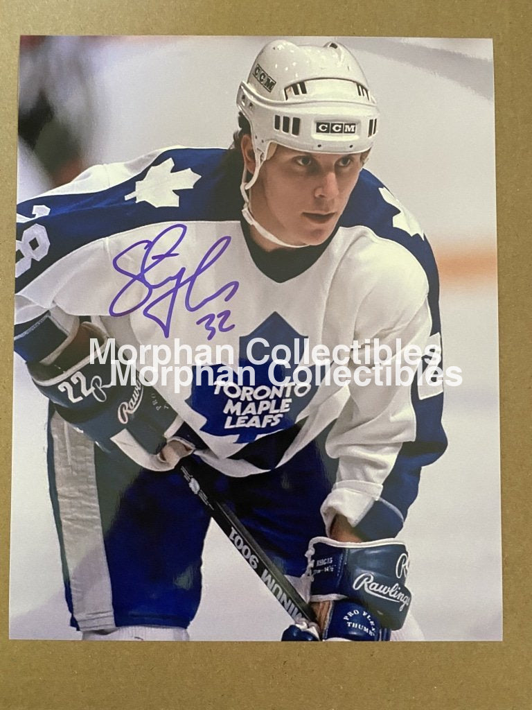 Steve Thomas - Autographed Photos Toronto Maple Leafs #1 Photo