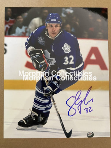 Steve Thomas - Autographed 8X10 Photo Toronto Maple Leafs #2