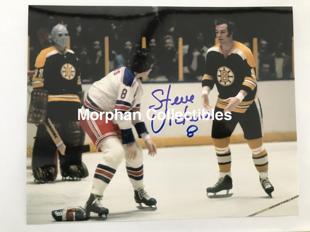 Steve Vickers - Autographed 8X10 Photos Fight With Ken Hodge Photo