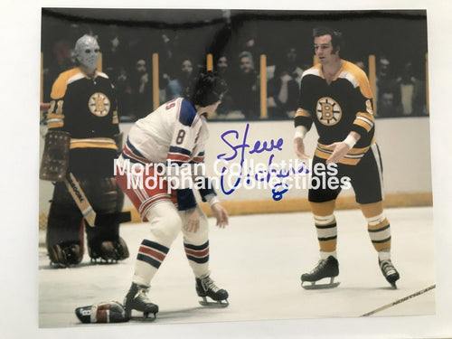 Steve Vickers - Autographed 8X10 Photos Fight With Ken Hodge Photo