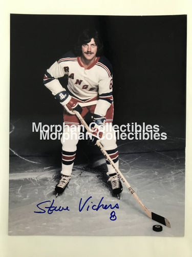 Steve Vickers - Autographed 8X10 Photos Team Photo Photo