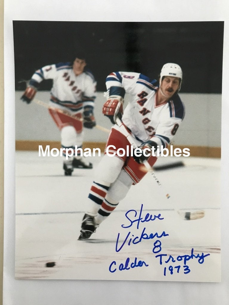 Steve Vickers - Autographed 8X10 Photos With Inscription Photo