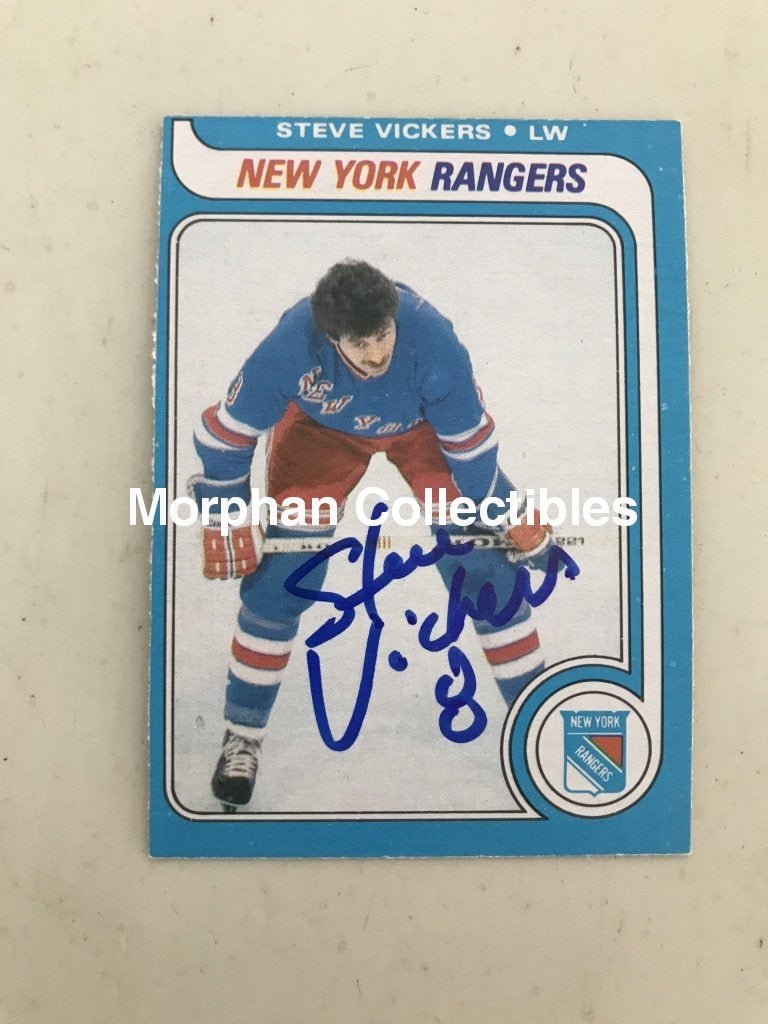 Steve Vickers - Autographed Card Opc 1979-80 #3