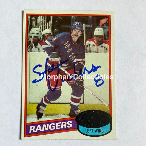 Steve Vickers - Autographed Card Topps 1980-81 #5