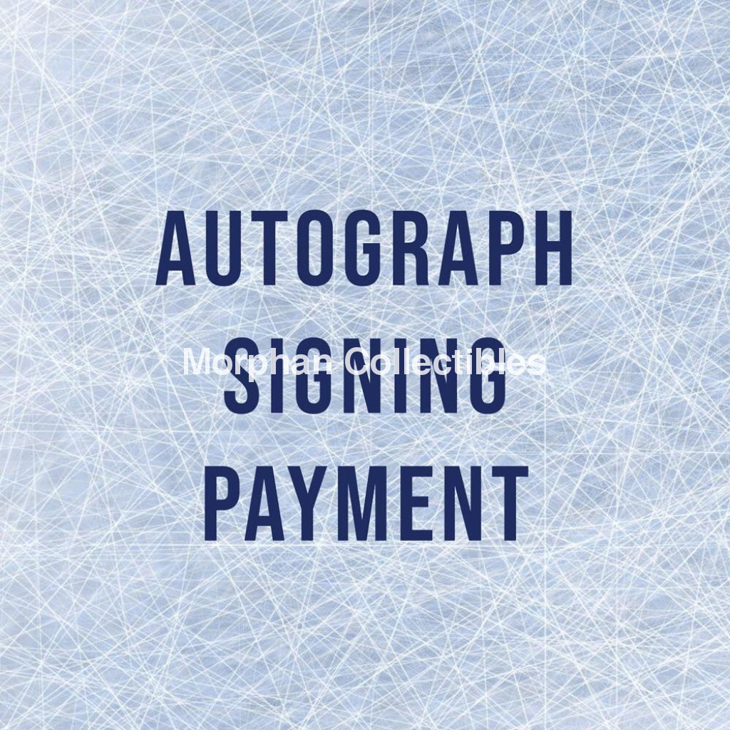 Store Credit - Prepayment Autograph Signings