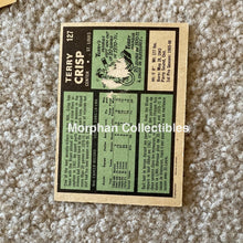Load image into Gallery viewer, Terry Crisp - Autographed Card 1971-72 Opc Card
