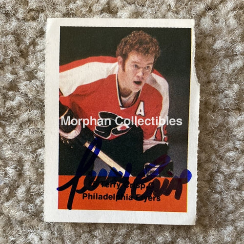 Terry Crisp - Autographed Card Loblaws Mini