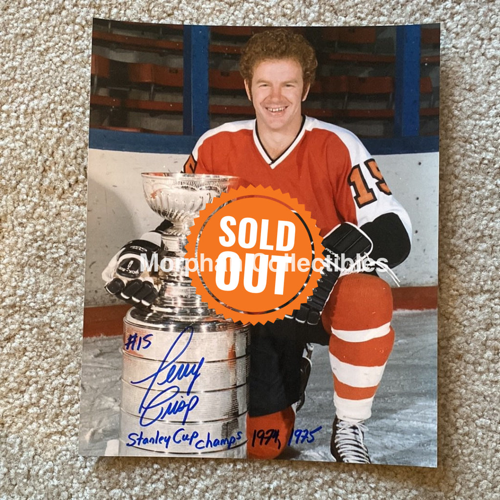Terry Crisp - Autographed Philadelphia Flyers 8X10 Photo