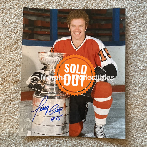 Terry Crisp - Autographed Philadelphia Flyers 8X10 Photo