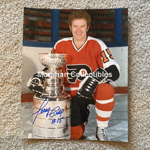 Terry Crisp - Autographed Philadelphia Flyers 8X10 Photo