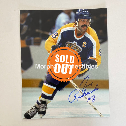 Terry Ruskowski - Autographed 8X10 Photo Los Angelos Kings