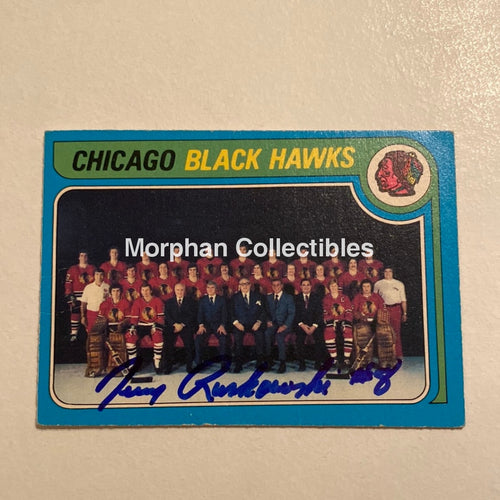 Terry Ruskowski - Autographed Card Opc 1979-80 Team