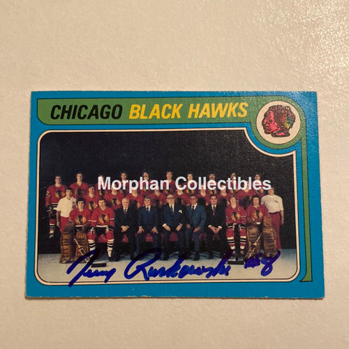 Terry Ruskowski - Autographed Card Opc 1979-80 Team