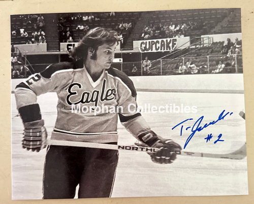 Tim Jacobs - Autographed 8x10 Photo - Salt Lake Golden Eagles Photo