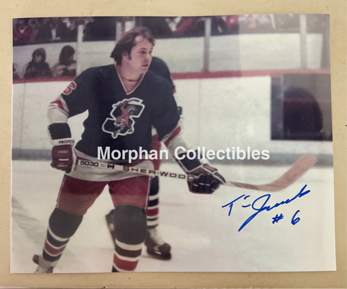 Tim Jacobs - Autographed 8x10 Photo - Springfield Indians Photo