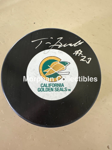 Tim Jacobs - Autographed Puck - California Seals Puck