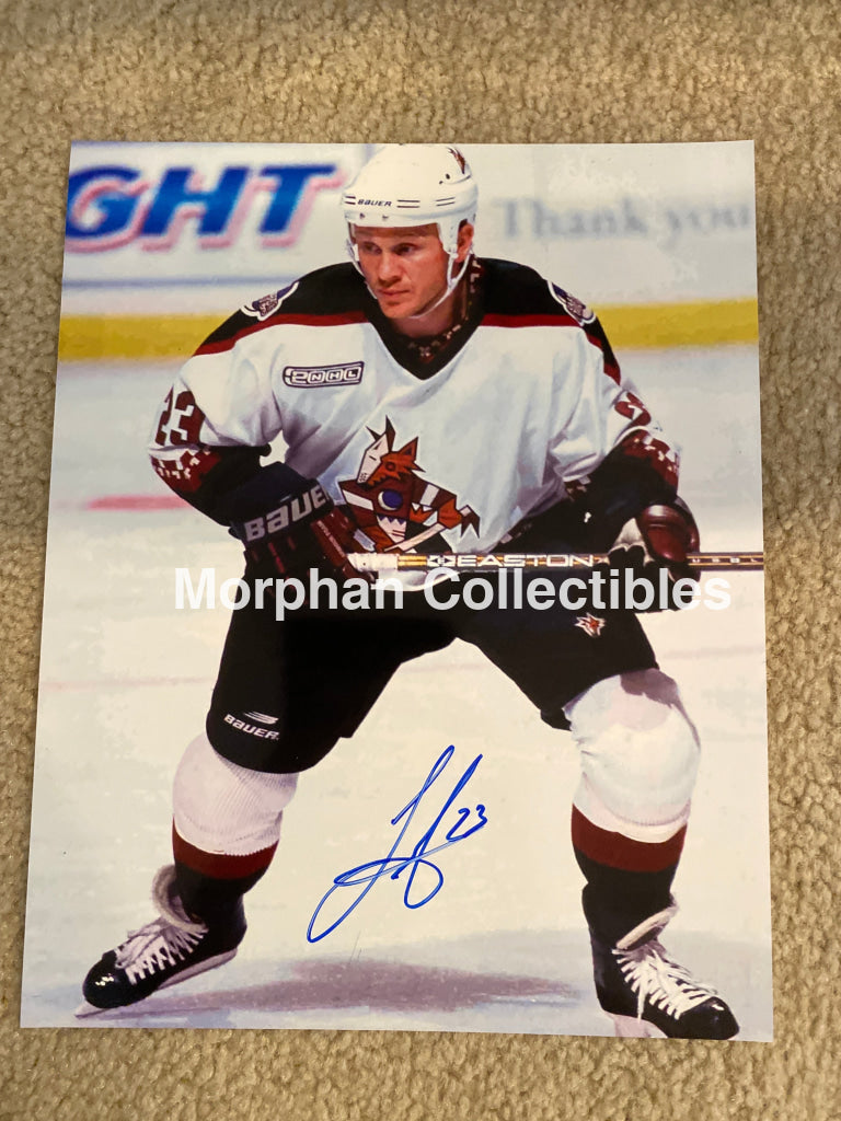 Todd Gill - Autographed 8X10 Photo Arizona Coyotes