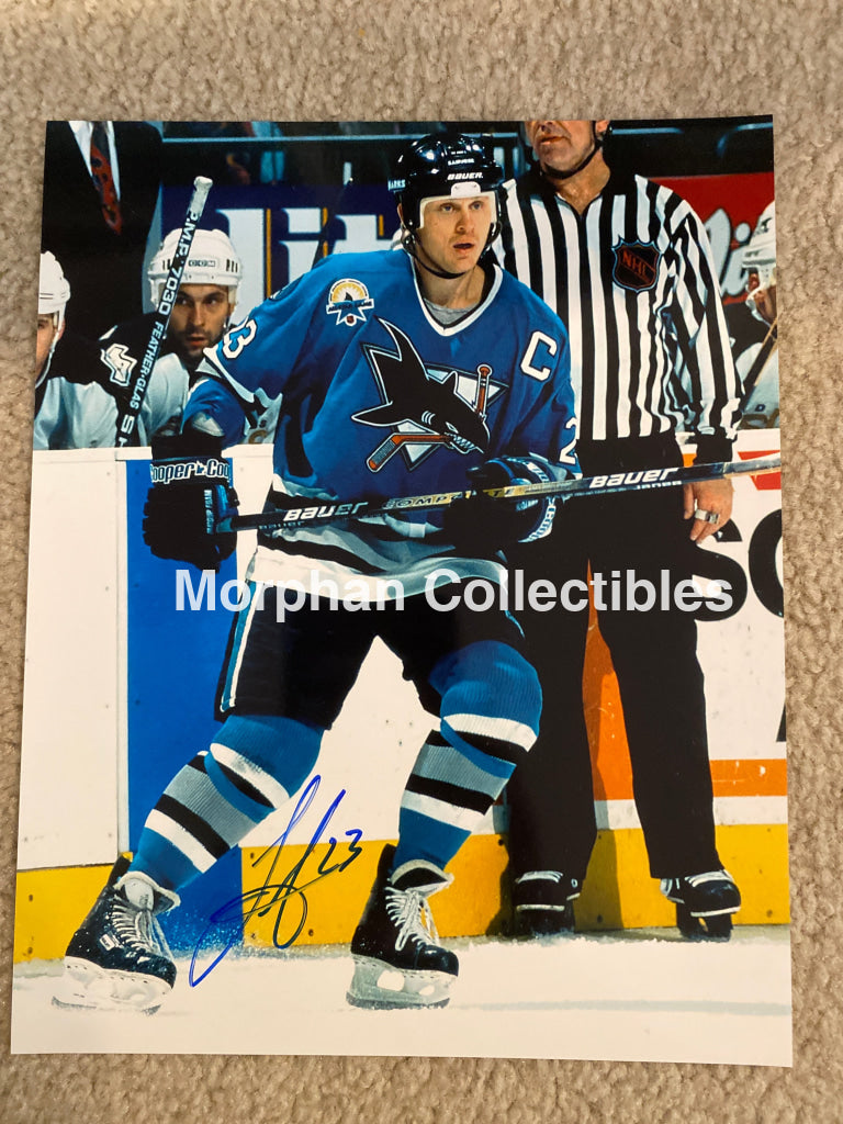 Todd Gill - Autographed 8X10 Photo San Jose Sharks