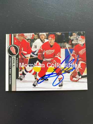 Todd Gill - Autographed Card Pacific 2002