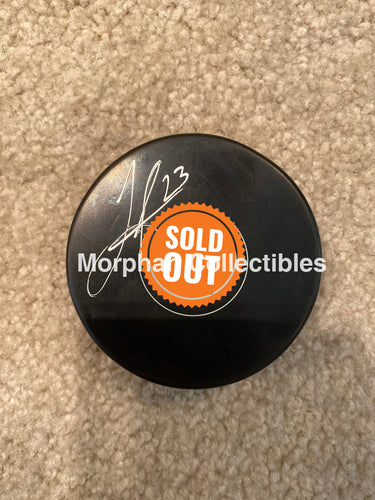 Todd Gill - Autographed Puck Toronto Maple Leafs