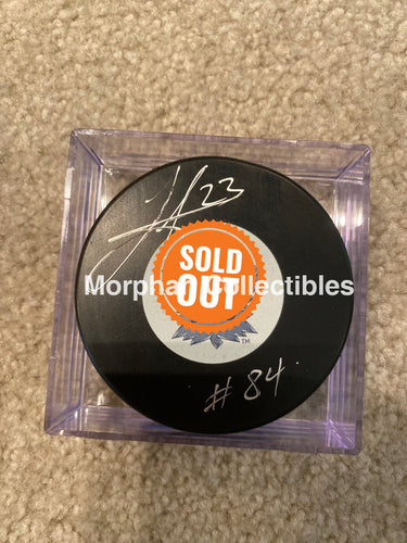 Todd Gill - Autographed Puck Toronto Maple Leafs