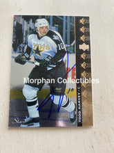 Load image into Gallery viewer, Todd Harvey Autographed Cards Card
