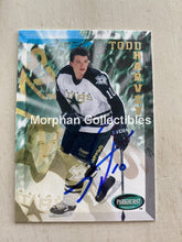 Load image into Gallery viewer, Todd Harvey Autographed Cards Card
