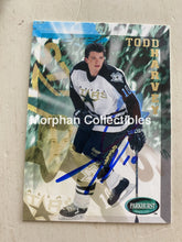 Load image into Gallery viewer, Todd Harvey Autographed Cards Card
