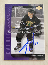 Load image into Gallery viewer, Todd Harvey Autographed Cards Card
