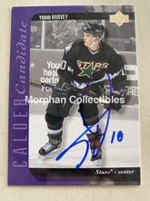 Load image into Gallery viewer, Todd Harvey Autographed Cards Card
